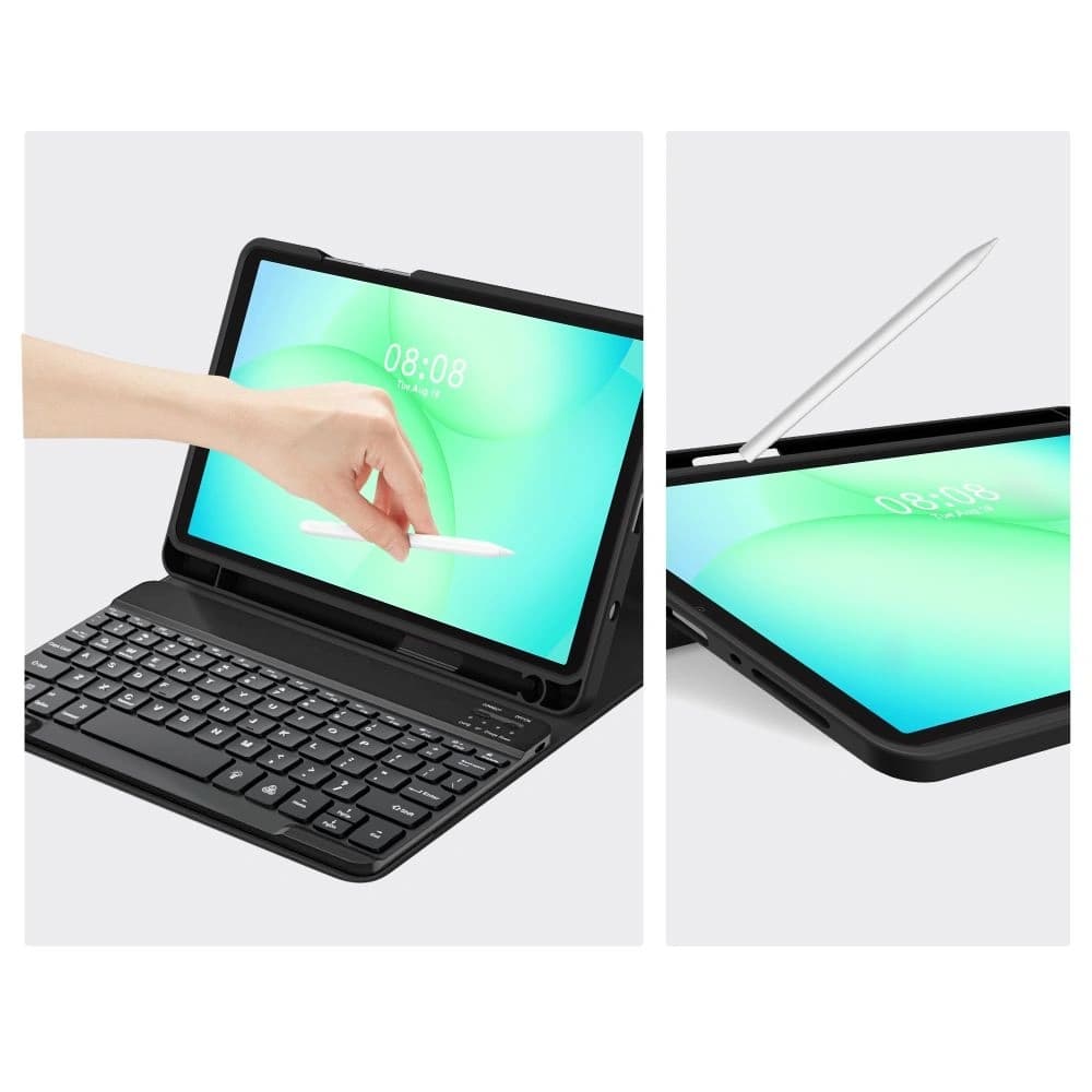 Tech-Protect Smartcase Pen + Keyboard Samsung Galaxy Tab A9 / A11 8.7 X110 / X115 / X133 / X135 Black - 9