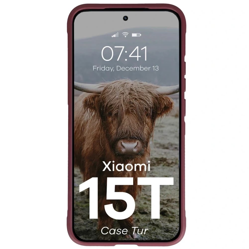 Bizon Case Tur Xiaomi 15T bordó - 5