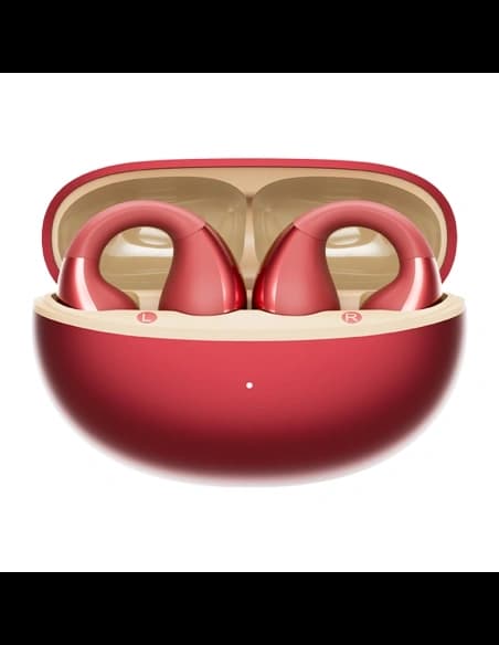 Bezprzewodowe słuchawki z klipsem QCY Crossky Clip C30S (czerwone)