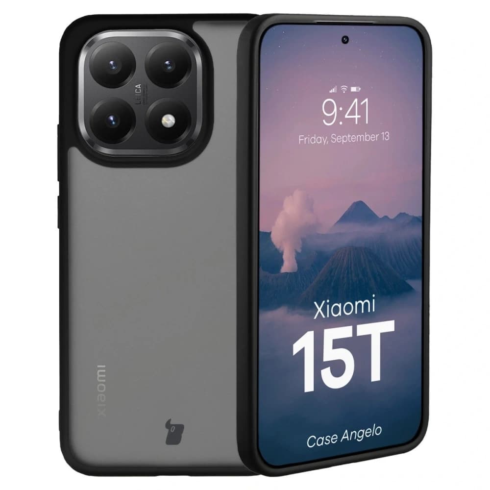 Bizon tok Angelo Xiaomi 15T füstös fekete kerettel