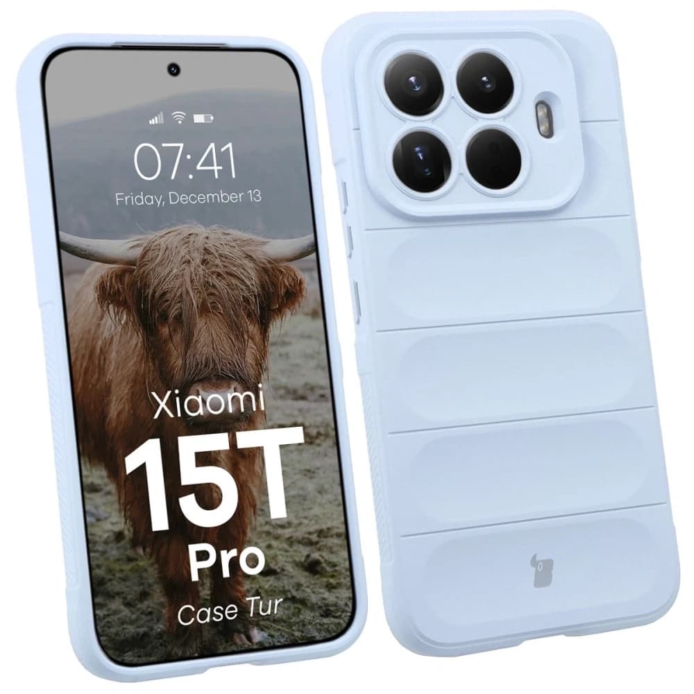 Carcasa Bizon pentru Xiaomi 15T Pro albastru deschis