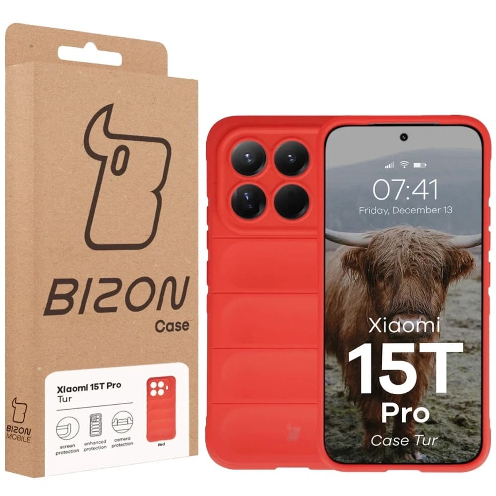 Bizon Case Tur Xiaomi 15T Pro červený - 8