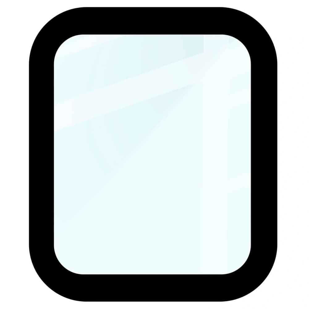 Ceas de sticlă Bizon Edge Hybrid pentru Apple Watch SE 3 / SE 2 / SE / 6 / 5 / 4 40mm negru - 4