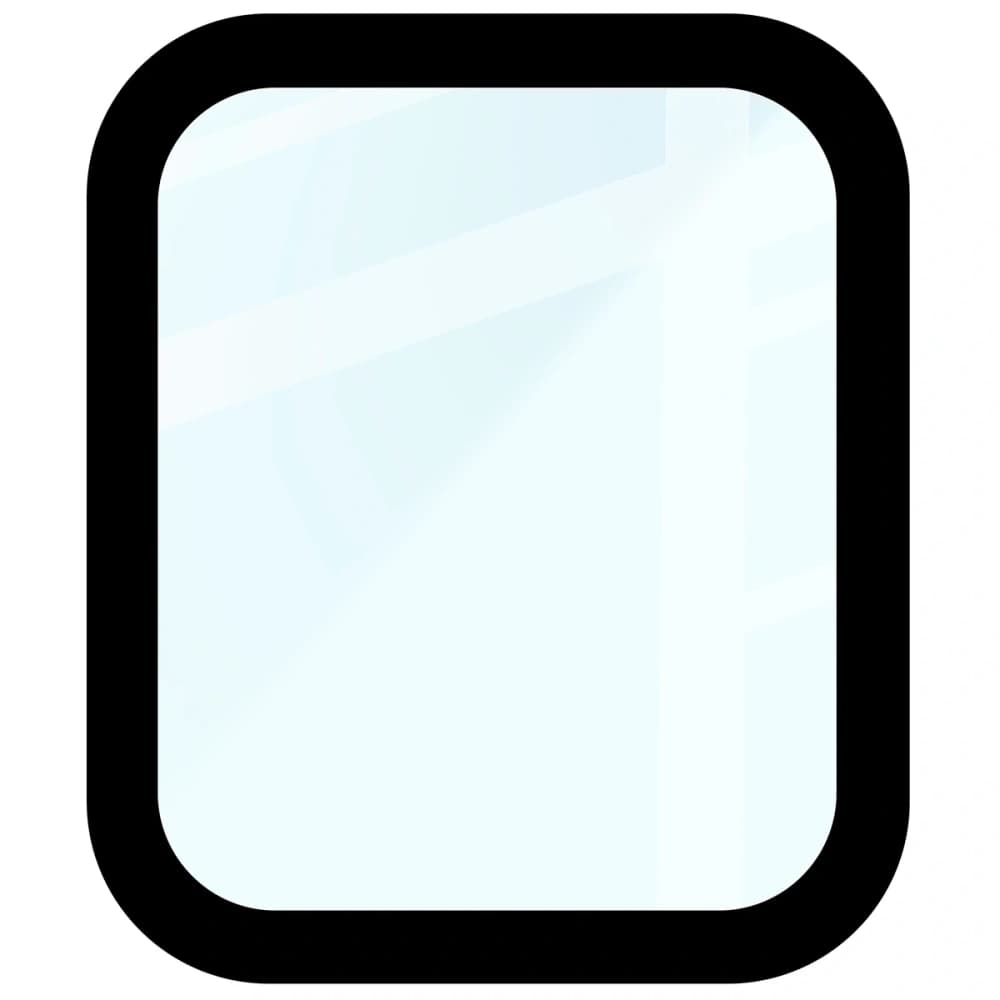 Bizon Glass Watch Edge Hybrid Apple Watch SE 3 / SE 2 / SE / 6 / 5 / 4 44mm fekete - 4