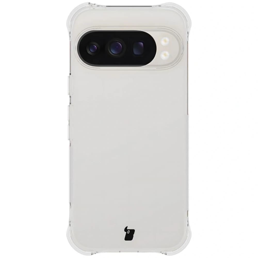 Bizon Case Clear Pack carcasă + 2x sticlă securizată + sticlă pentru lentile Google Pixel 10 Pro - 2