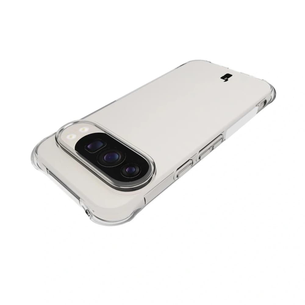 Bizon Case Clear Pack carcasă + 2x sticlă securizată + sticlă pentru lentile Google Pixel 10 Pro - 6