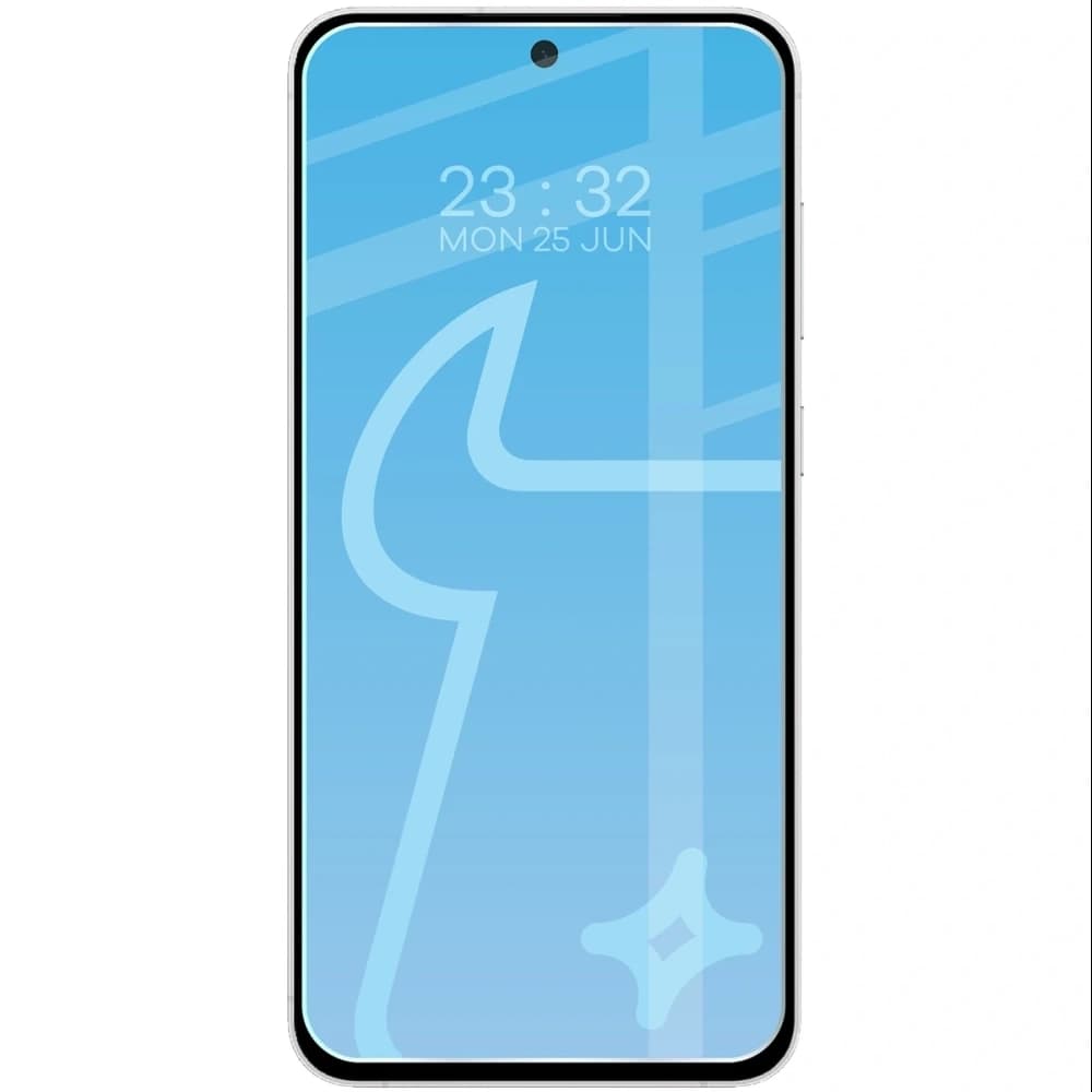 Pachet Bizon Glass Clear 3x sticlă temperată + protecție pentru lentila camerei Samsung Galaxy S25 FE - 3