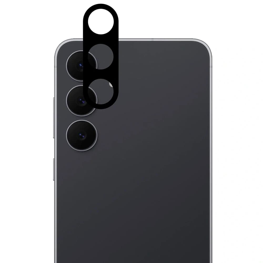 Pachet Bizon Glass Clear 3x sticlă temperată + protecție pentru lentila camerei Samsung Galaxy S25 FE - 5