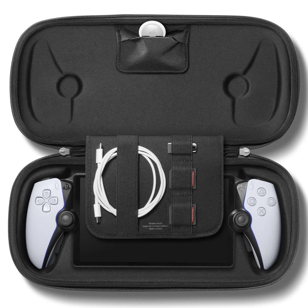 Spigen Klasden Pouch Sony Playstation Portal Remote Šedá uhlová - 4