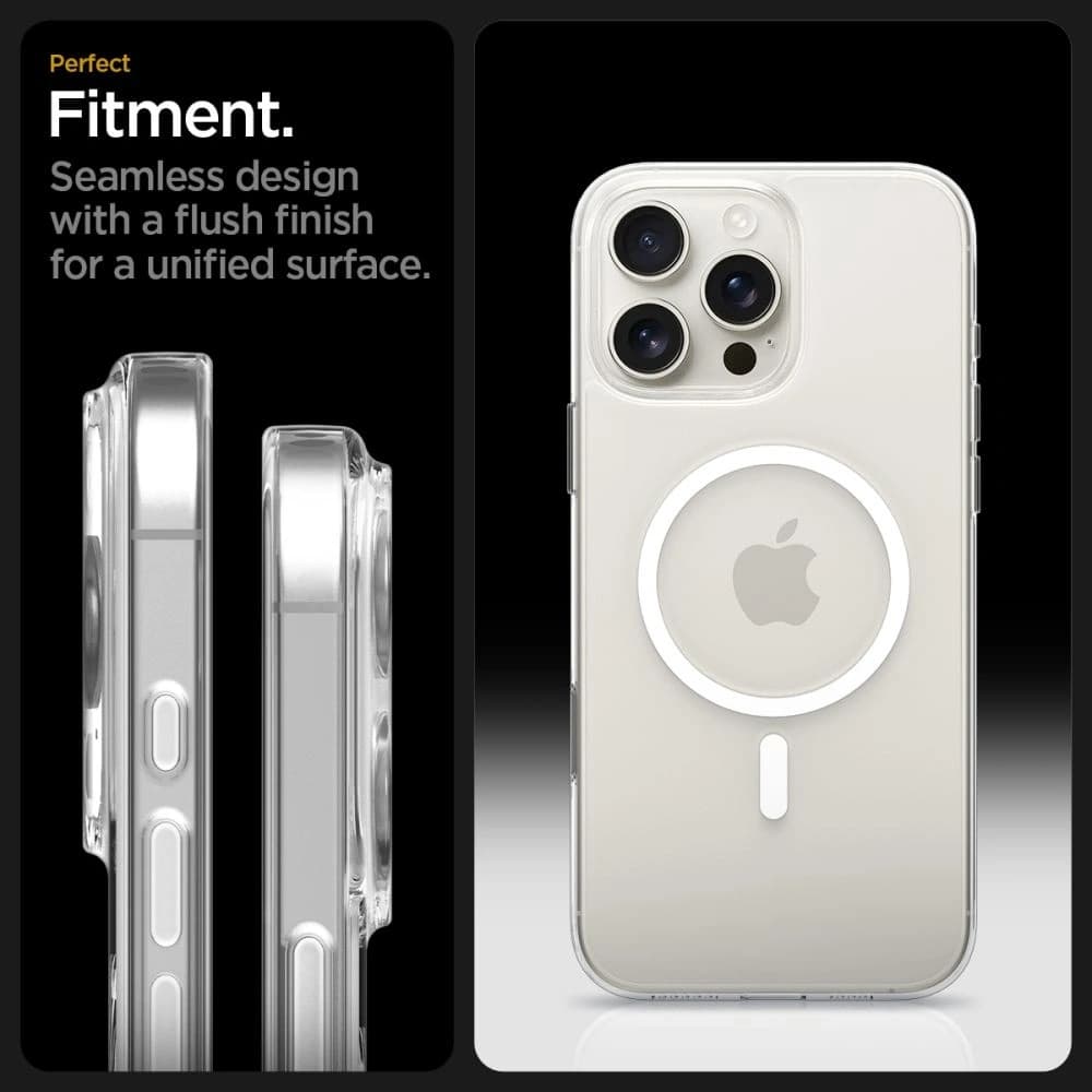 Spigen Thin Fit Mag MagSafe Apple iPhone 16 Pro Čirý/bílý - 10