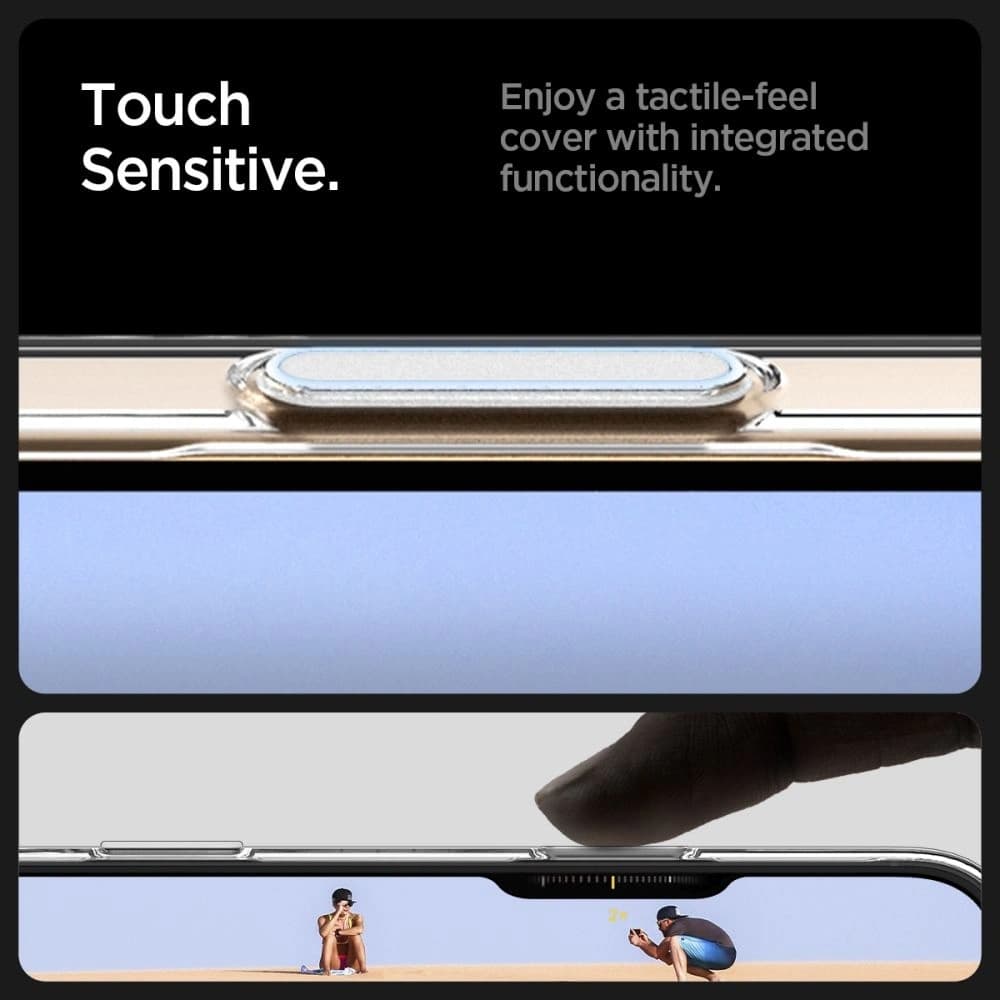 Spigen Thin Fit Mag MagSafe Apple iPhone 16 Pro Max Átlátszó/fehér - 9