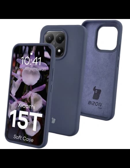 Bizon Soft Case Xiaomi 15T sötétkék