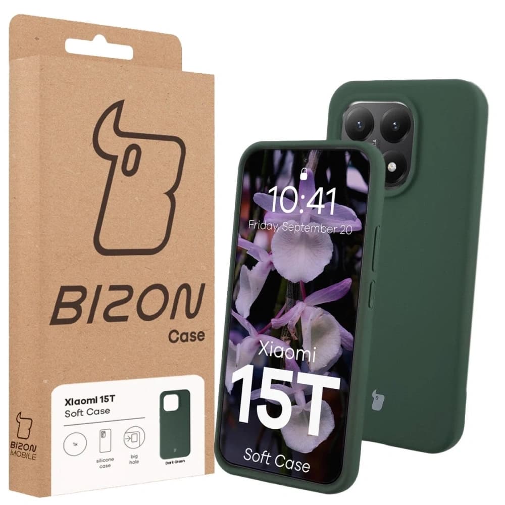 Bizon Soft Case Xiaomi 15T sötétzöld - 7