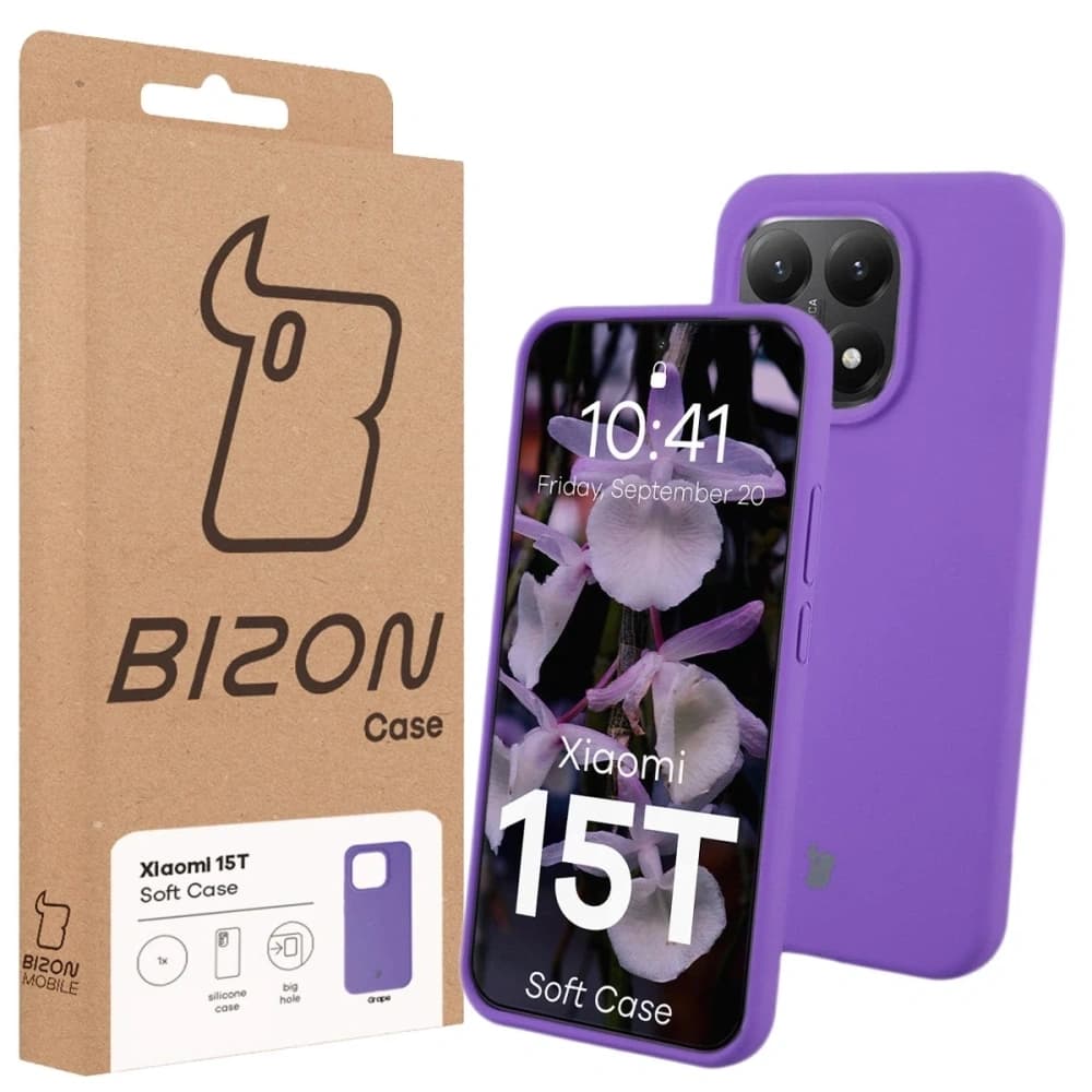 Bizon Soft Case Xiaomi 15T lila - 7
