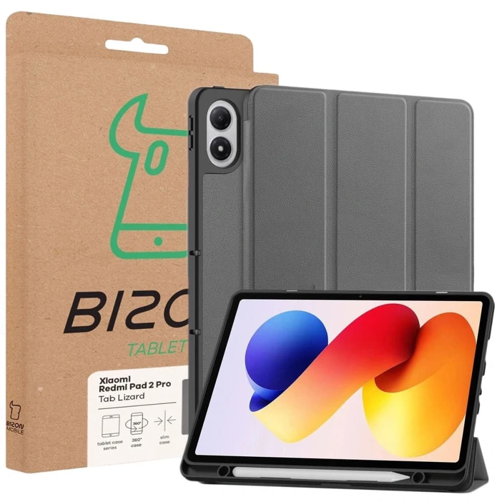 Bizon Case Tab Lizard Xiaomi Redmi Pad 2 Pro grey - 9