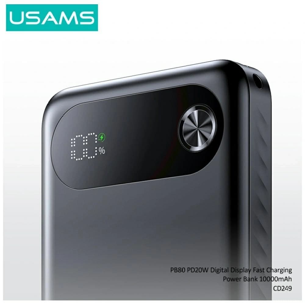 USAMS PB80 PD20W 10000mAh fehér - 3