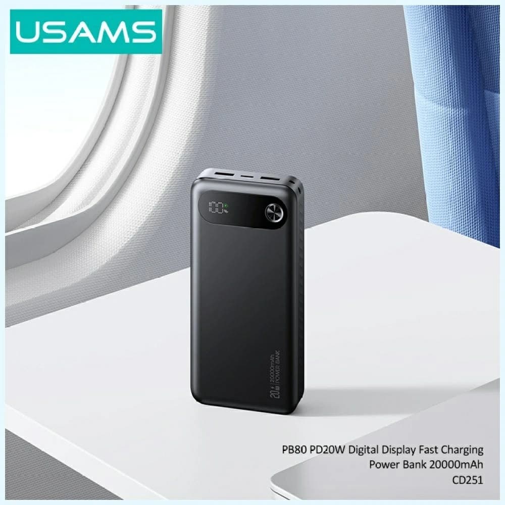 USAMS PB80 PD20W 20000mAh weiß - 5