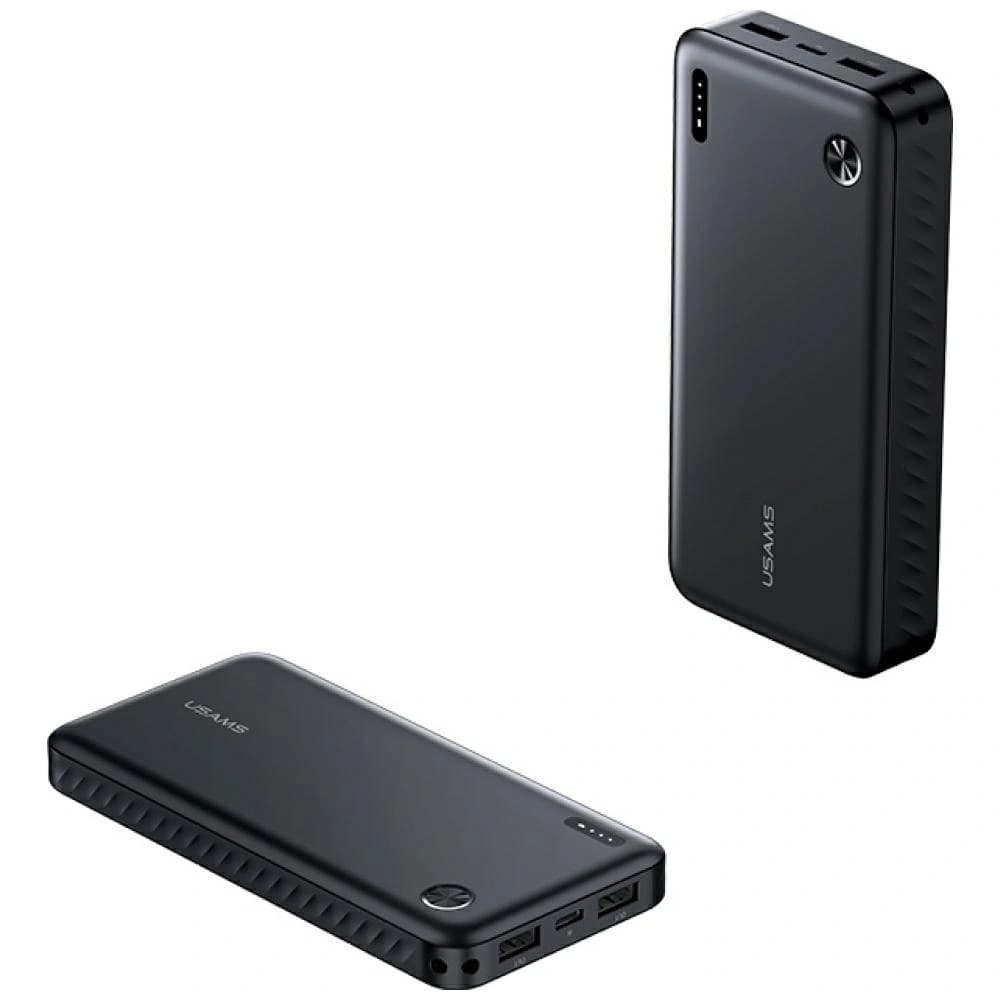 USAMS PB83 2xUSB-A, USB-C 20000mAh negru - 5