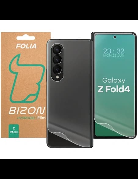 Folia hydrożelowa na tył i przód Bizon Glass Hydrogel Pack do Samsung Galaxy Z Fold4