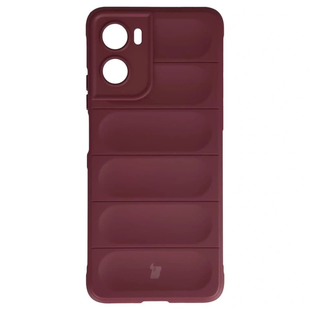 Pancerne etui Bizon Case Tur do Motorola Moto G06 4G / G06 Power 4 burgundowe - 2