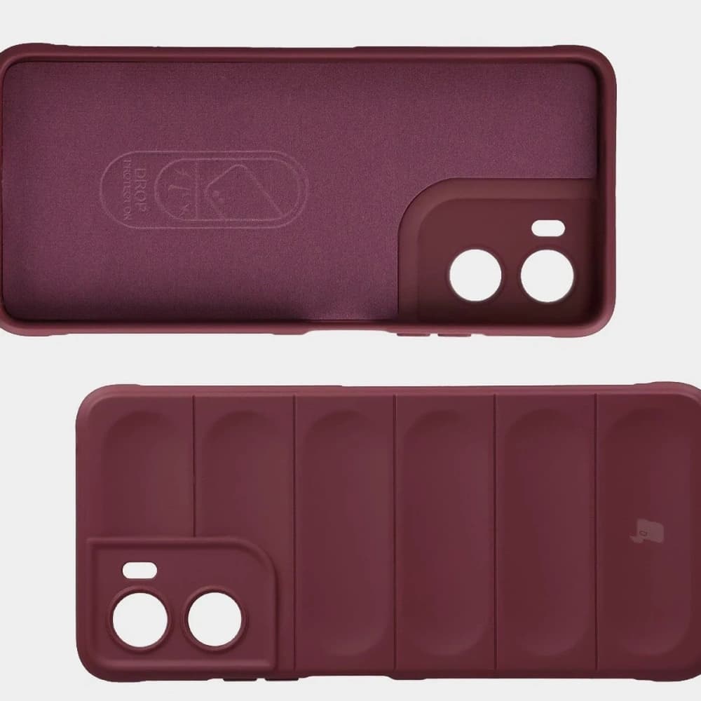 Pancerne etui Bizon Case Tur do Motorola Moto G06 4G / G06 Power 4 burgundowe - 6