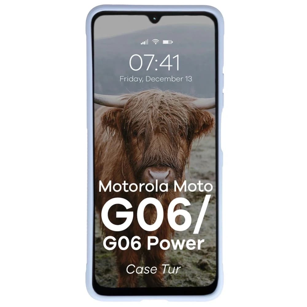 Pancerne etui Bizon Case Tur do Motorola Moto G06 4G / G06 Power 4 jasnoniebieskie - 5