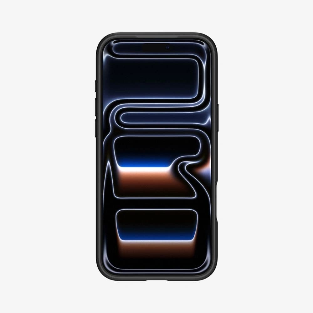 Spigen Ultra Hybrid Mag MagSafe Apple iPhone 17 Pro Max Frost Black/oranžová - 3