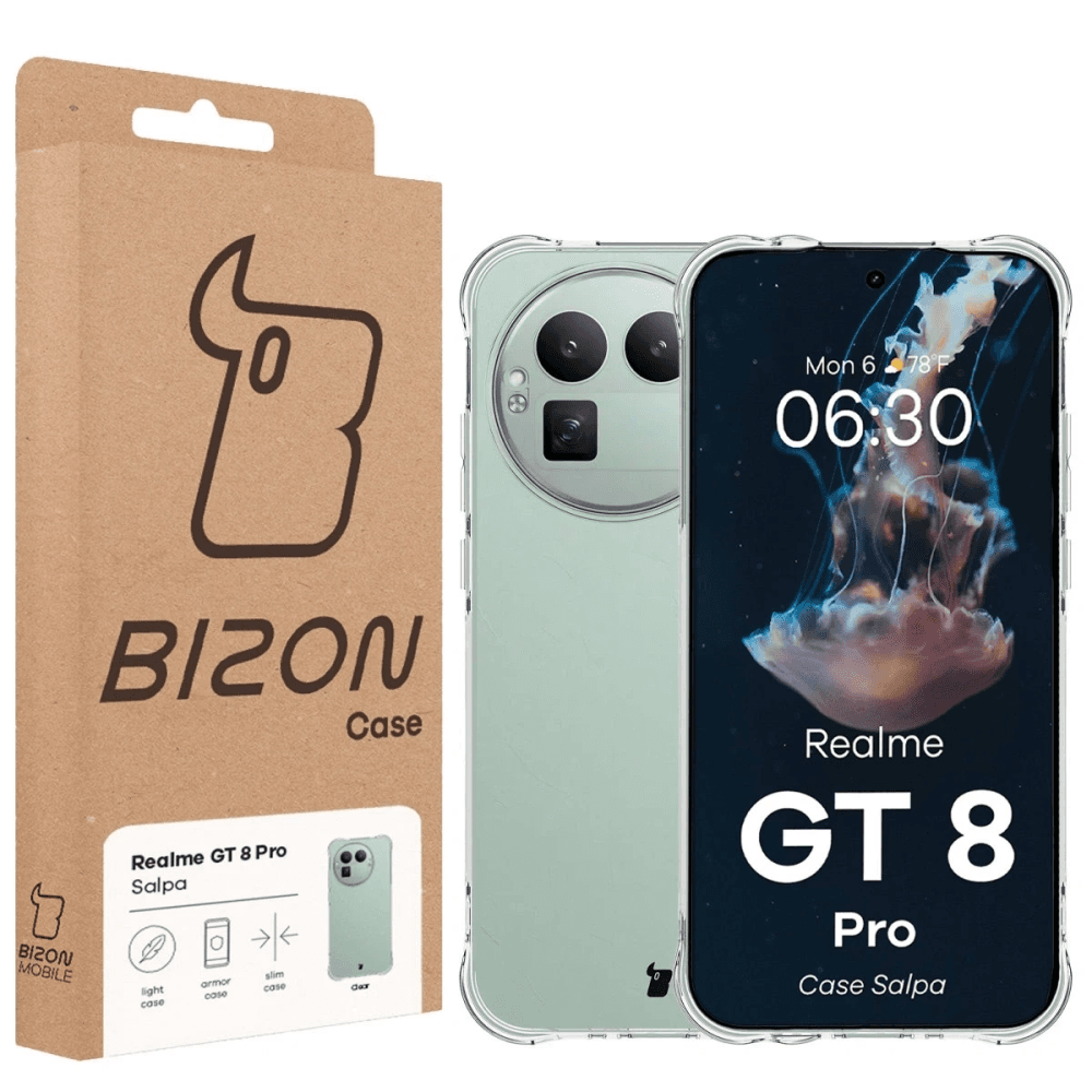 Bizon Case Salpa Realme GT 8 Pro klar
- 7