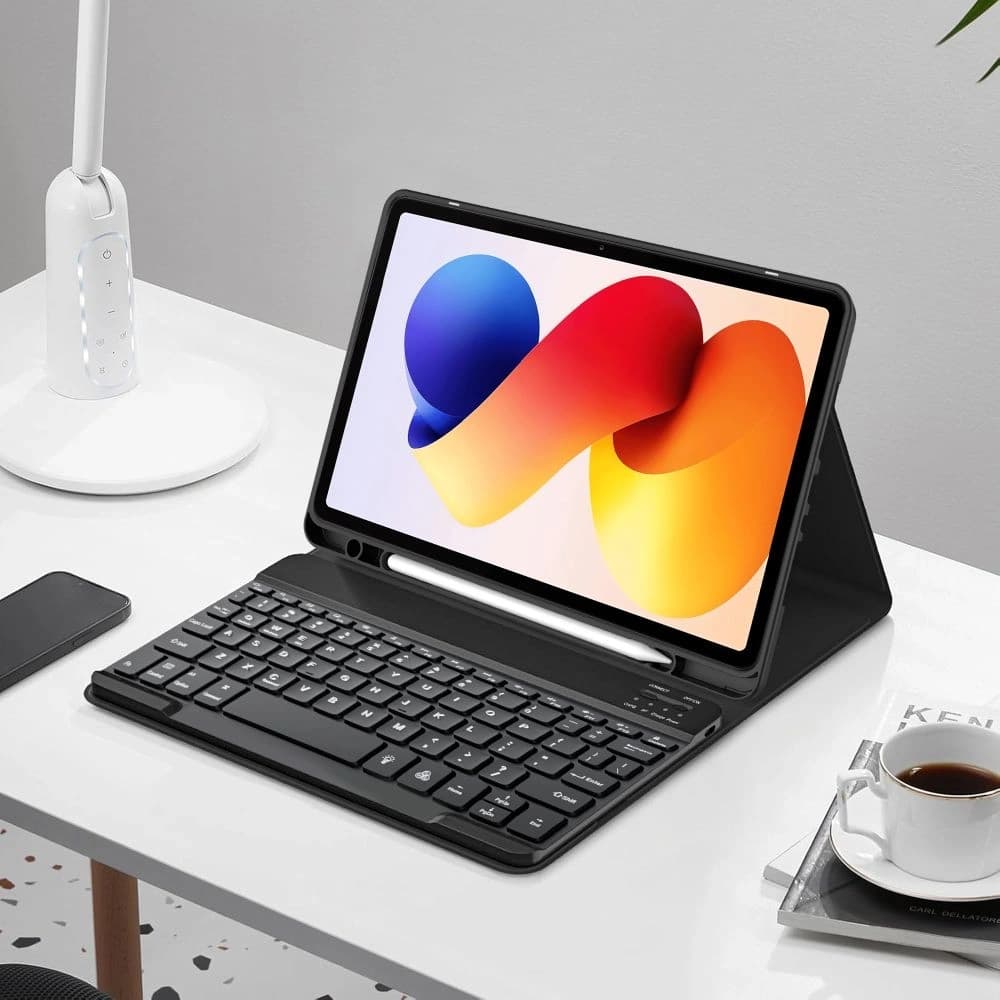 Tech-Protect SmartCase Stift + Tastatur Xiaomi Poco Pad M1 / Redmi Pad 2 Pro 12.1 Schwarz
- 6