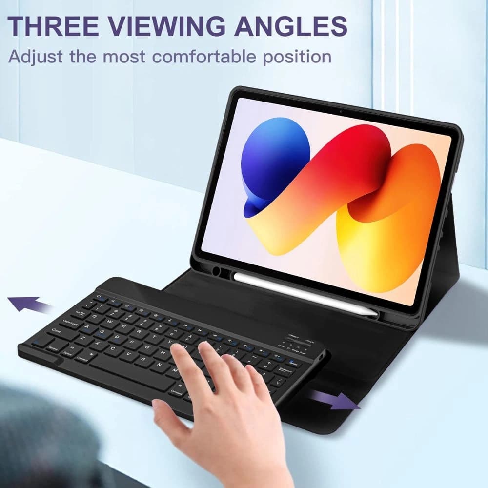 Tech-Protect SmartCase Stift + Tastatur Xiaomi Poco Pad M1 / Redmi Pad 2 Pro 12.1 Schwarz
- 10