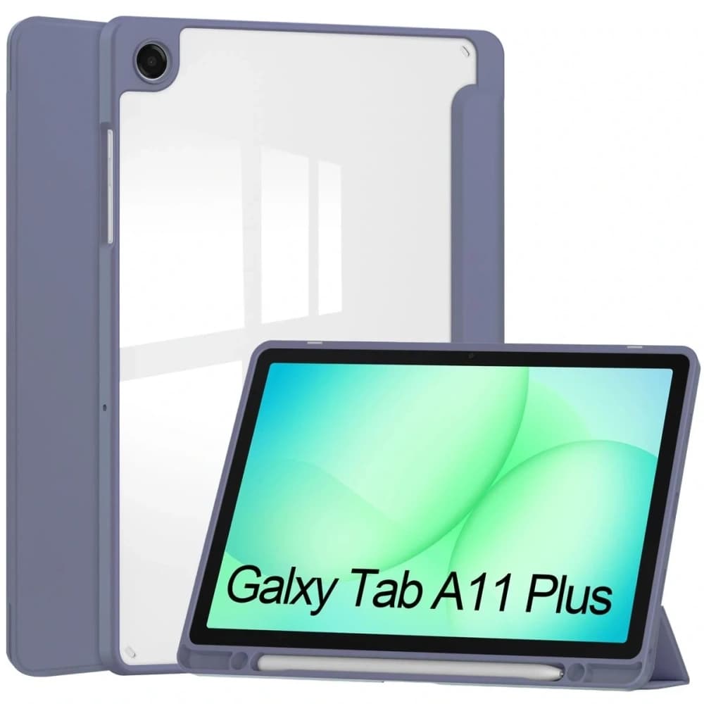 Bizon Case Tab Clear Matt Samsung Galaxy Tab A11+ Plus / A9+ Plus lavandă