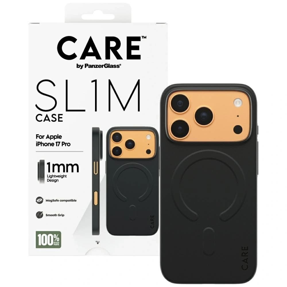 CARE by PanzerGlass SL1M MagSafe Apple iPhone 17 Pro negru - 4