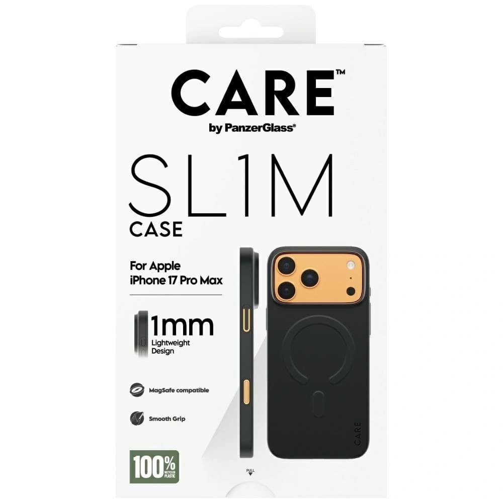 CARE by PanzerGlass SL1M MagSafe Apple iPhone 17 Pro Max černý
- 5