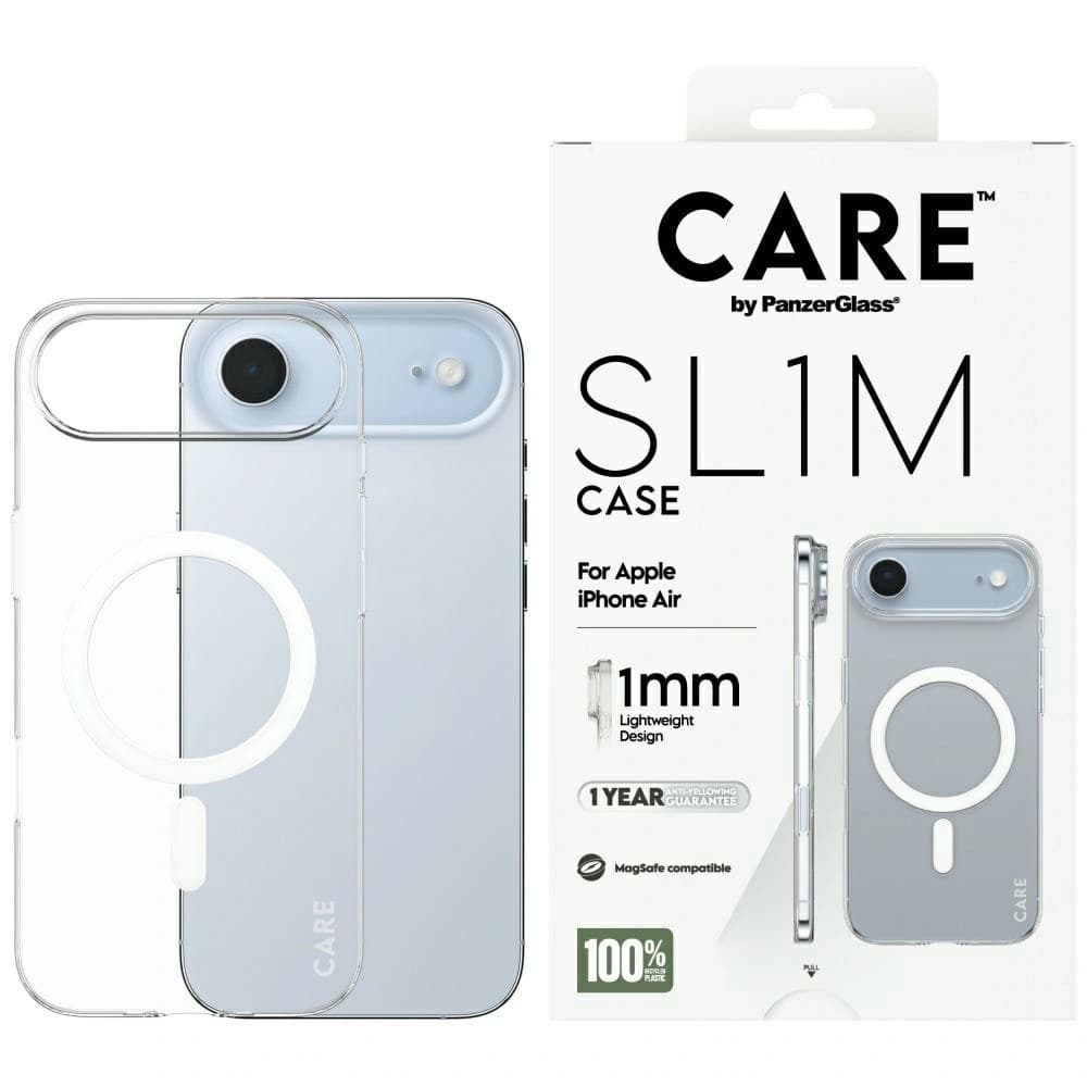 CARE by PanzerGlass SL1M MagSafe Apple iPhone Air transparent