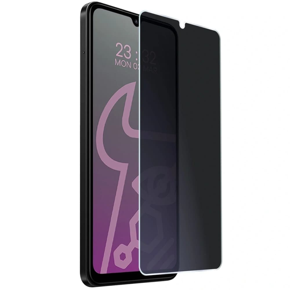 Prywatyzujące szkło hybrydowe Bizon Glass Mule Shadow do Xiaomi Redmi 14C 4G / 5G matowe - 5