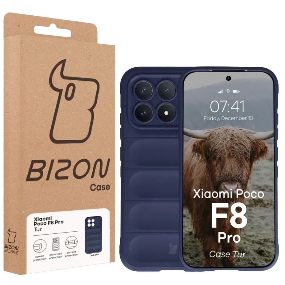 Pancéřové etui Bizon Case Tur do Xiaomi POCO F8 Pro, modré
- 8