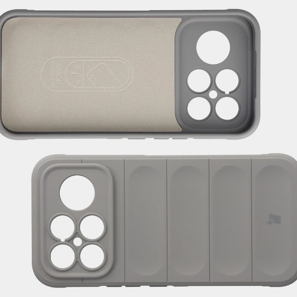 Pancéřové etui Bizon Case Tur do Xiaomi POCO F8 Ultra, světle šedé
- 6