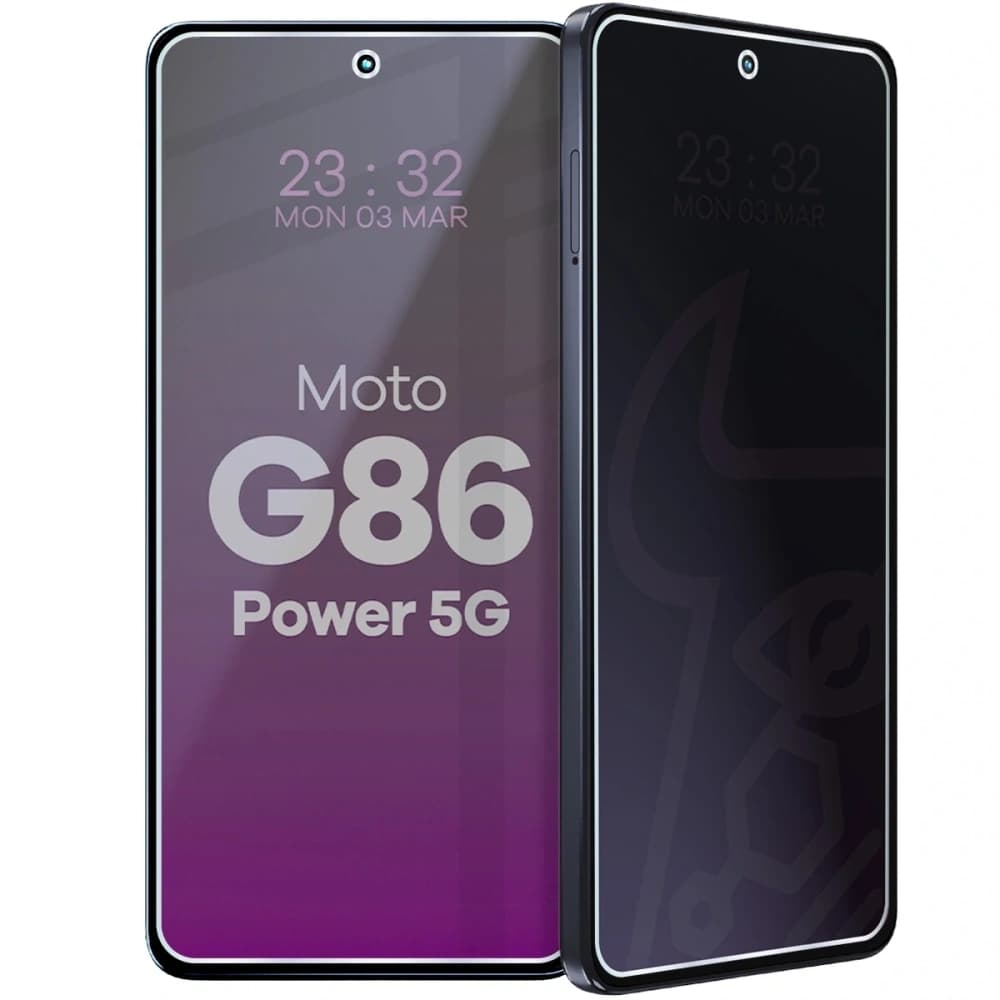 Privatizující hybridní sklo Bizon Glass Mule Shadow do Motorola Moto G86 Power 5G, matné