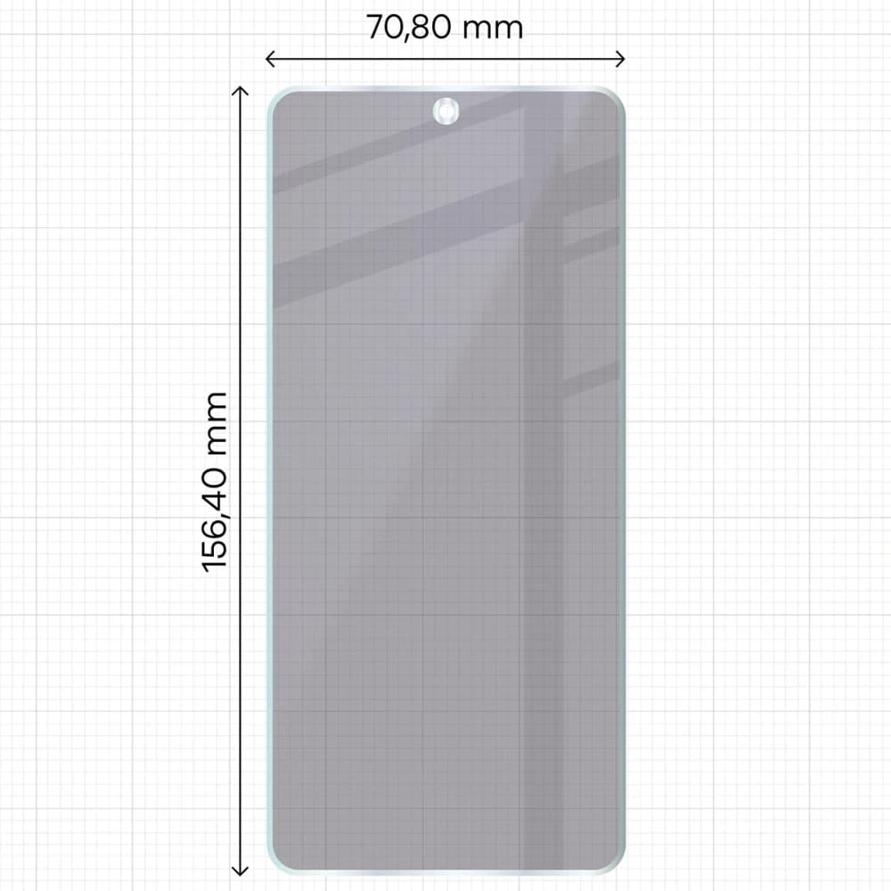 Privatizáló hibrid üveg Bizon Glass Mule Shadow a Xiaomi POCO F7 Pro-hoz, matt
- 2