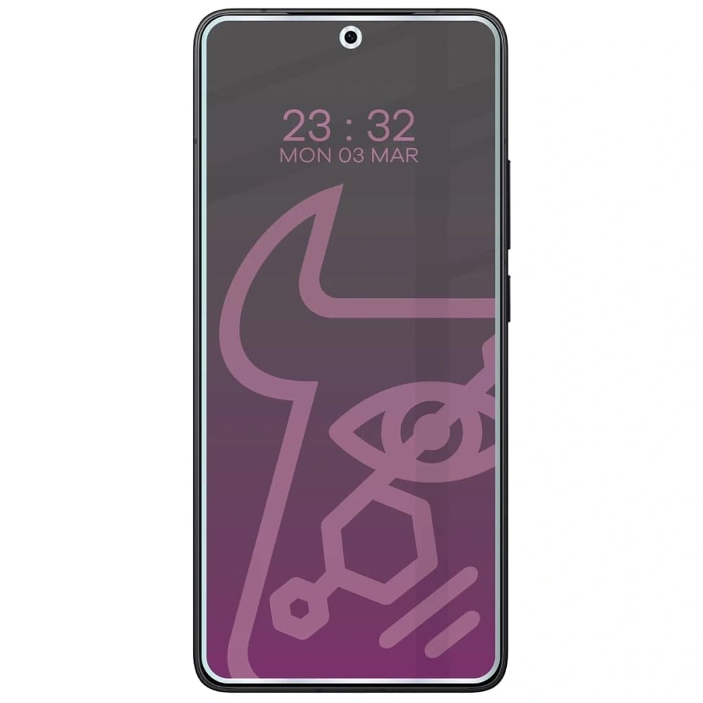 Privatizáló hibrid üveg Bizon Glass Mule Shadow a Xiaomi POCO F7 Pro-hoz, matt
- 3