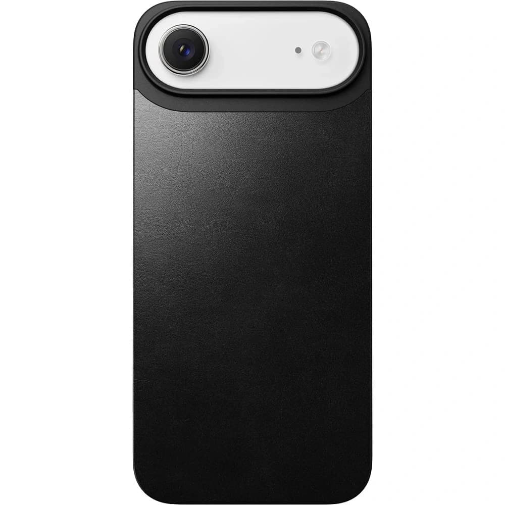 NOMAD Carcasă din piele magnetică pentru Apple iPhone Air MagSafe, piele Horween (neagră)