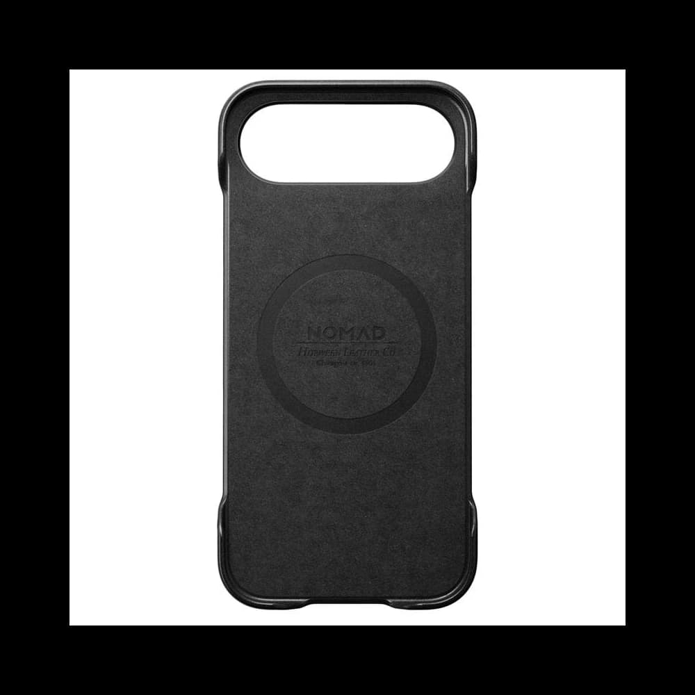 NOMAD Carcasă tradițională din piele pentru Apple iPhone Air MagSafe, piele Horween (neagră)
- 4