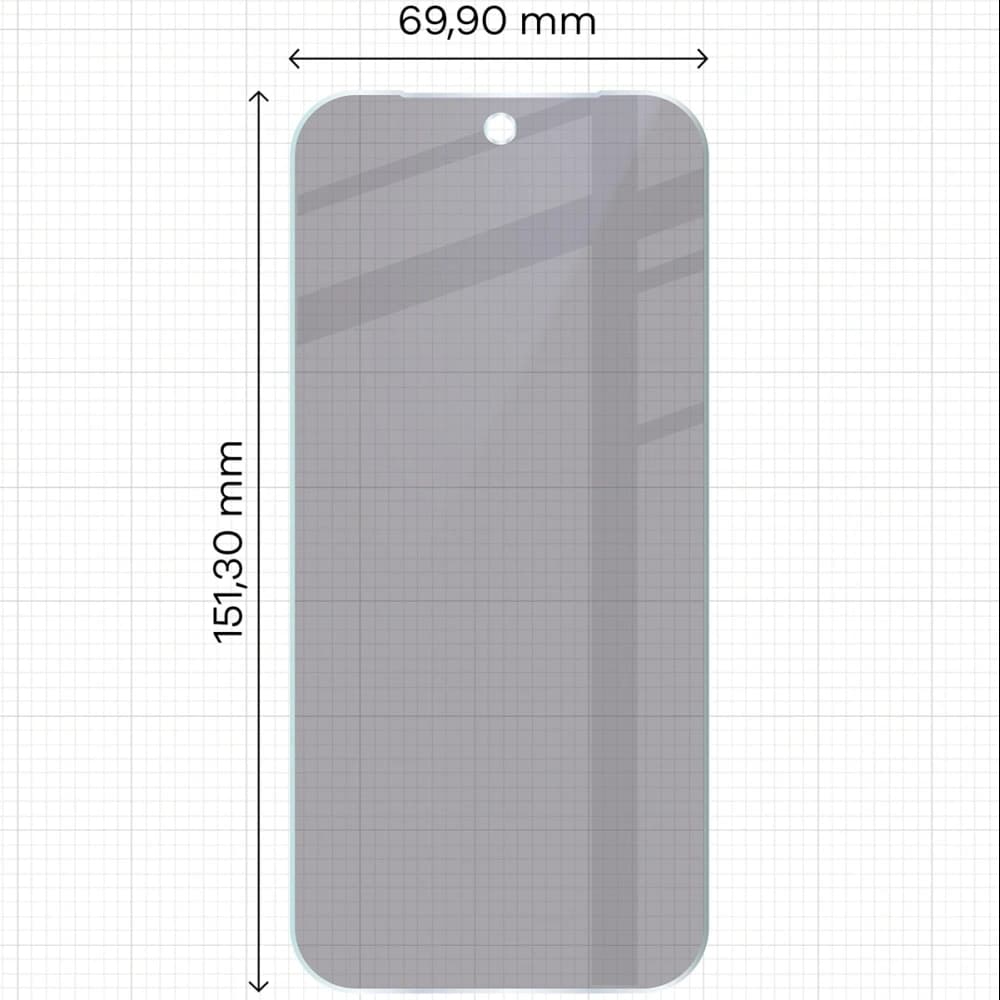 Bizon Glass Mule Shadow Google Pixel 9a matný - 2