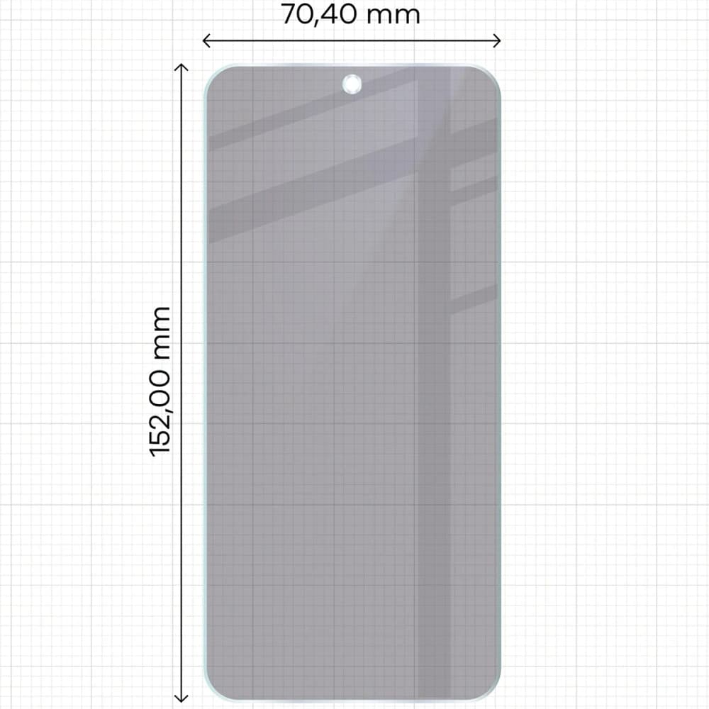 Bizon Glass Mule Shadow Honor 400 5G matný - 2