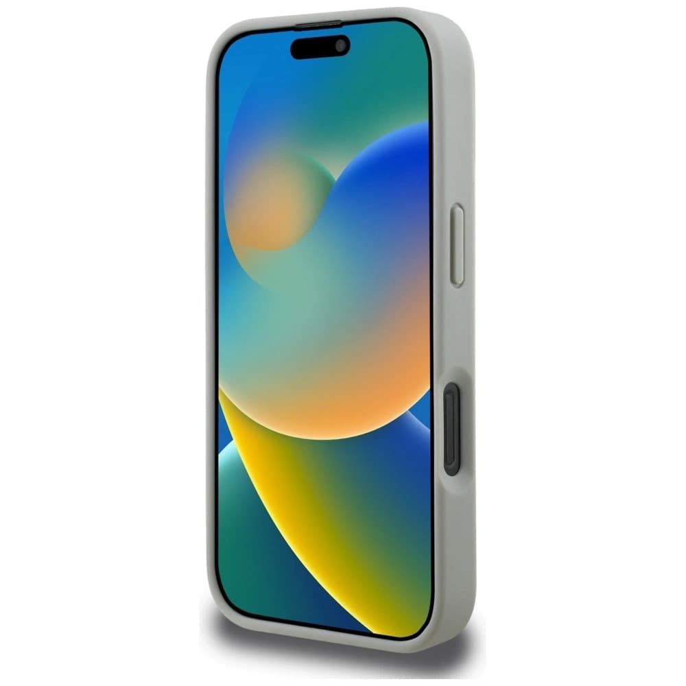 Karl Lagerfeld Grained Pattern & Logo MagSafe Apple iPhone 16 Pro szürke
- 5