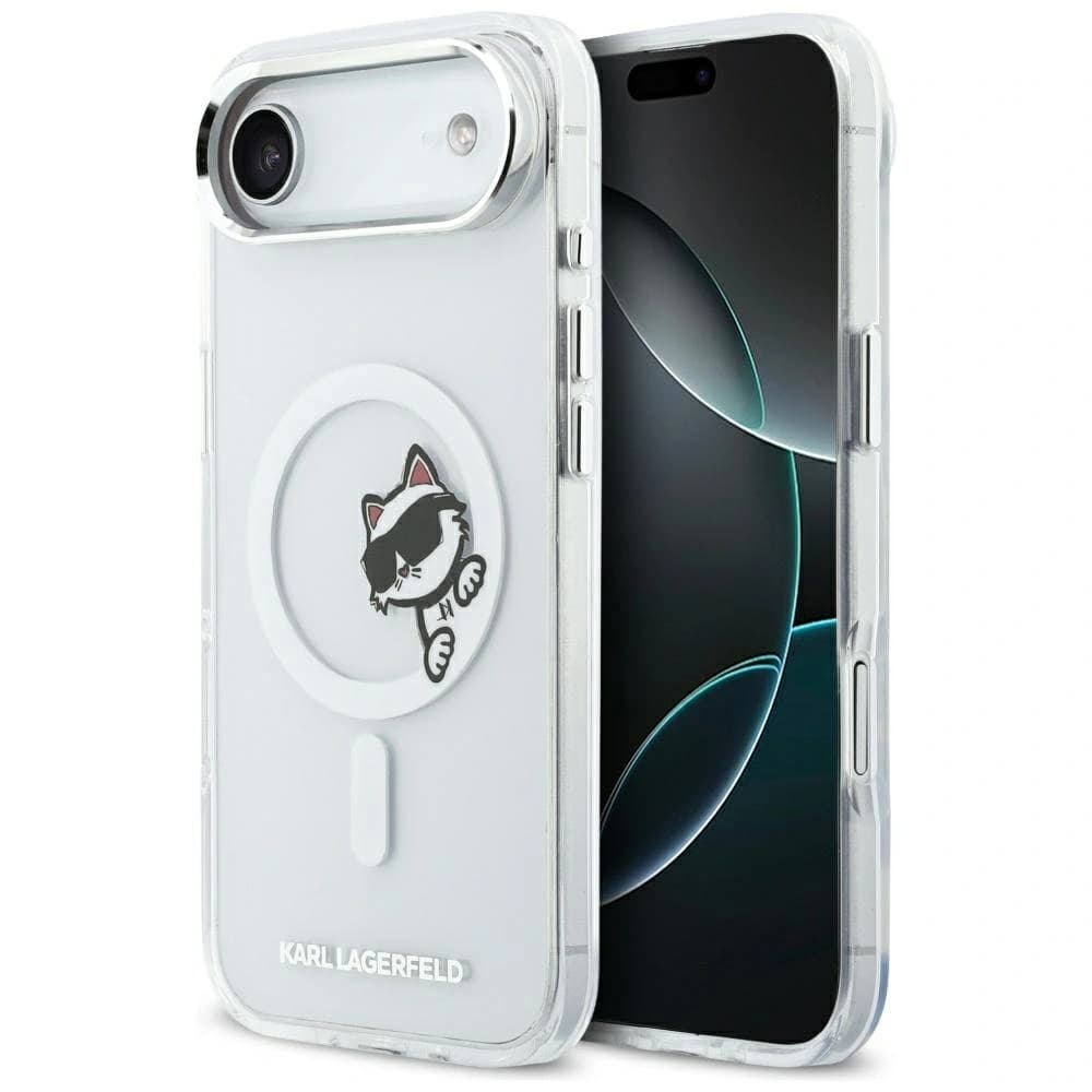 Karl Lagerfeld IML Peekaboo MagSafe Apple iPhone Air transparent