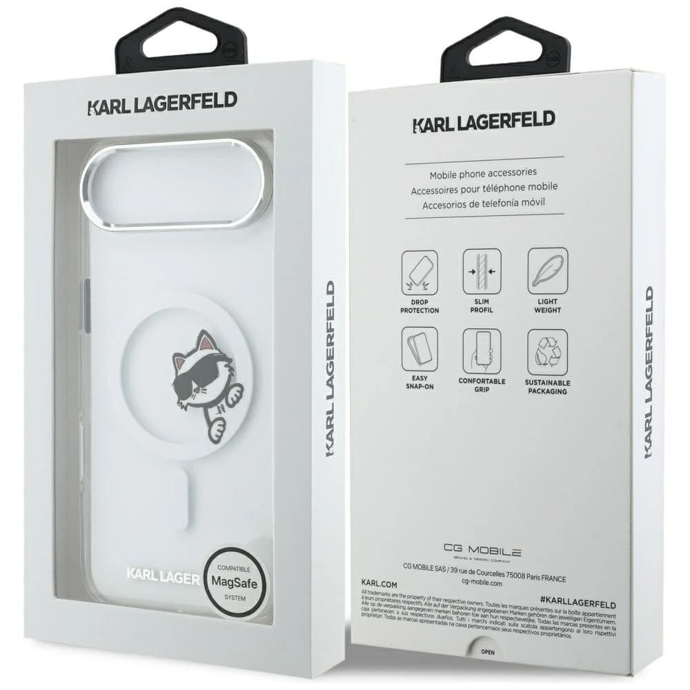 Karl Lagerfeld IML Peekaboo MagSafe Apple iPhone Air transparent
- 8
