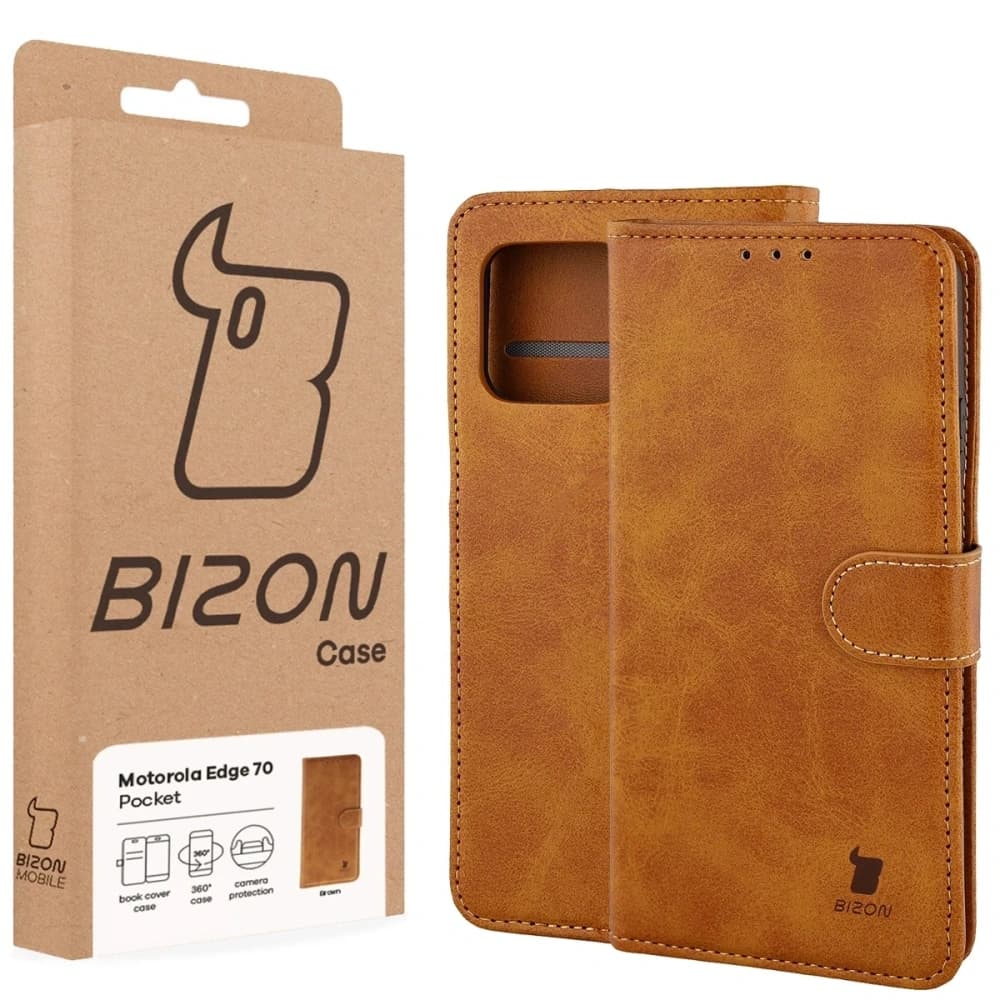 Bizon Case Pocket Motorola Edge 70 barna
- 6