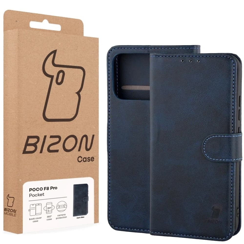 Bizon Case Pocket Xiaomi POCO F8 Pro marineblau
- 6