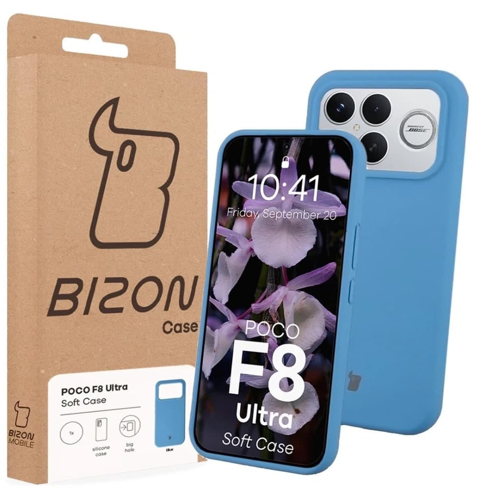 Bizon Soft Case Xiaomi POCO F8 Ultra blau
- 7